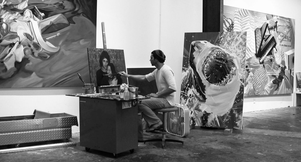 Benjamin Anderson in studion