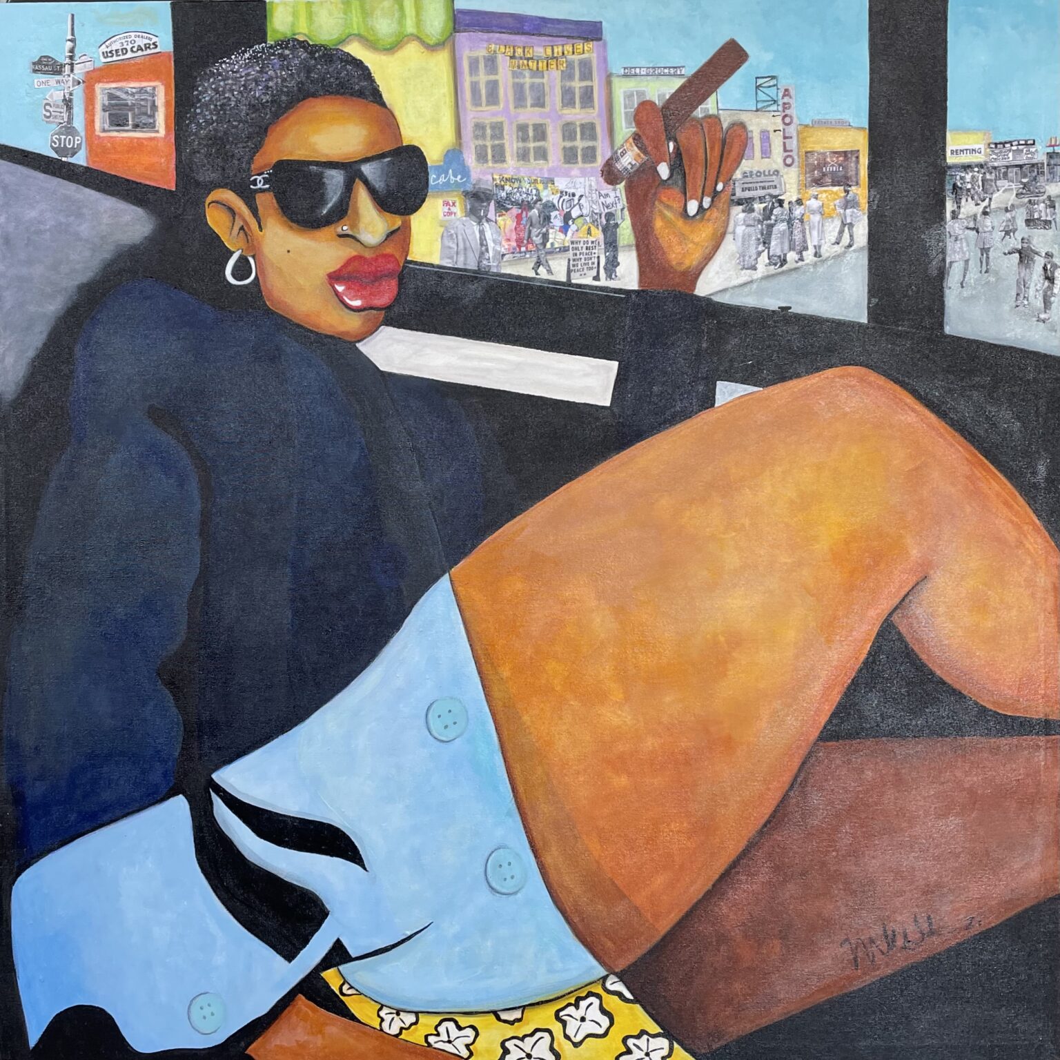 Boss Lady Painting By Keith Mikell
