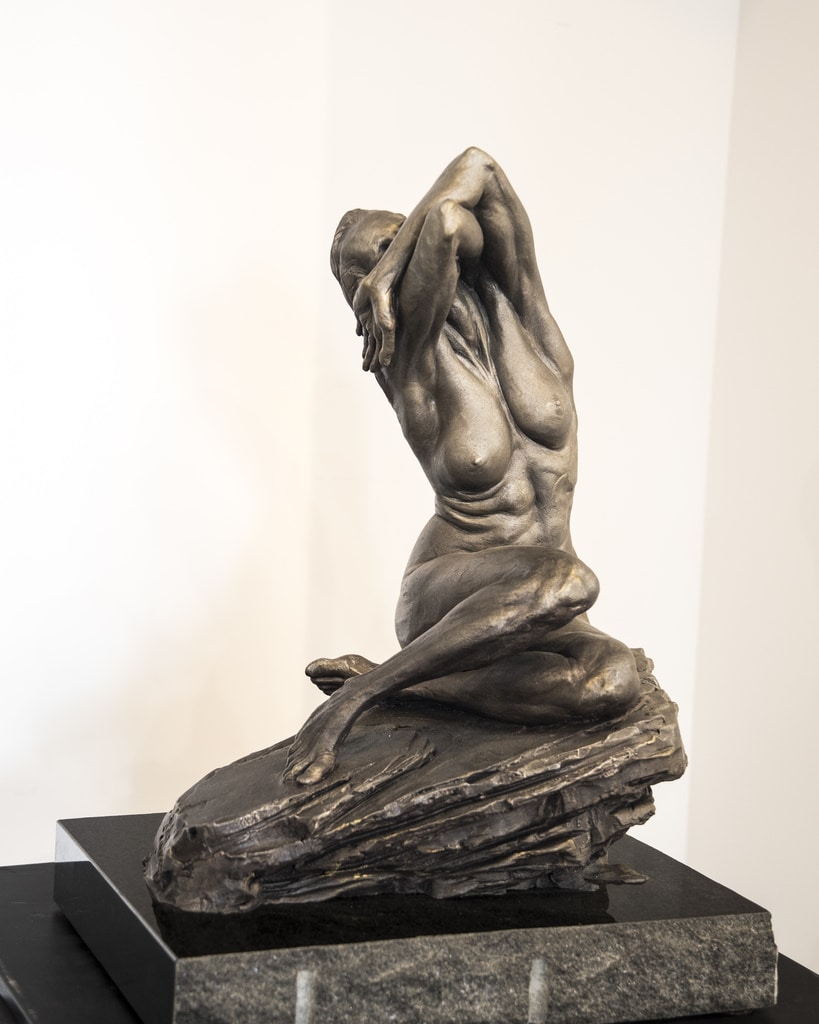 "In The Midst" Bronze Sculpture by Cody Munier