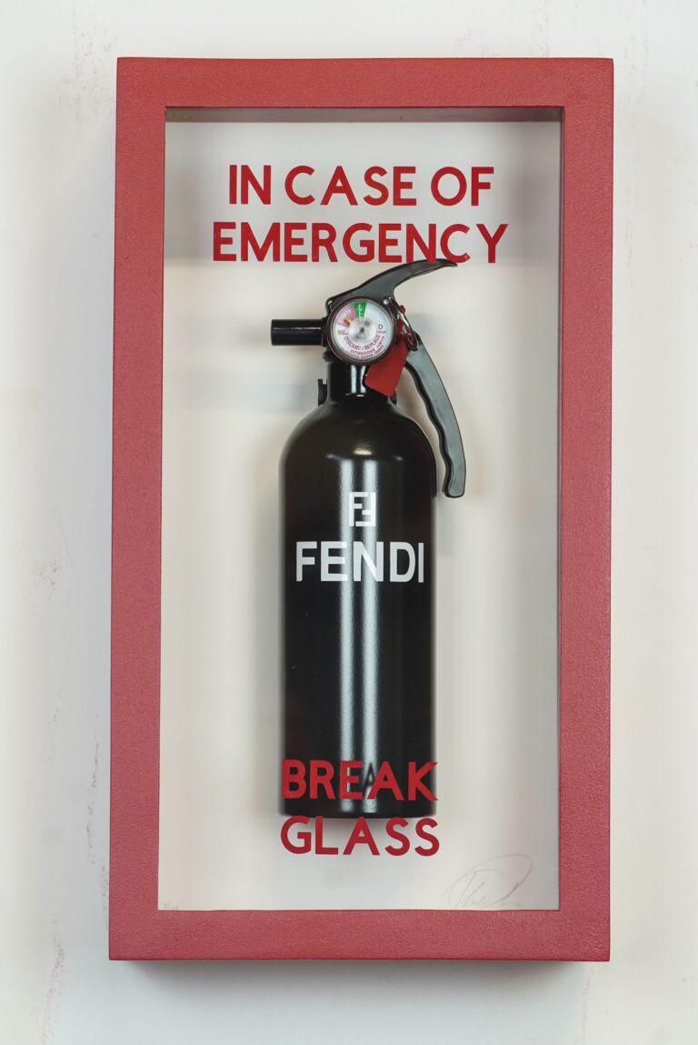 IN CASE OF EMERGENCY BREAK GLASS – FENDI by Plastic Jesus