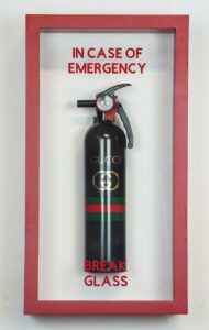 IN CASE OF EMERGENCY BREAK GLASS – GUCCI by Plastic Jesus