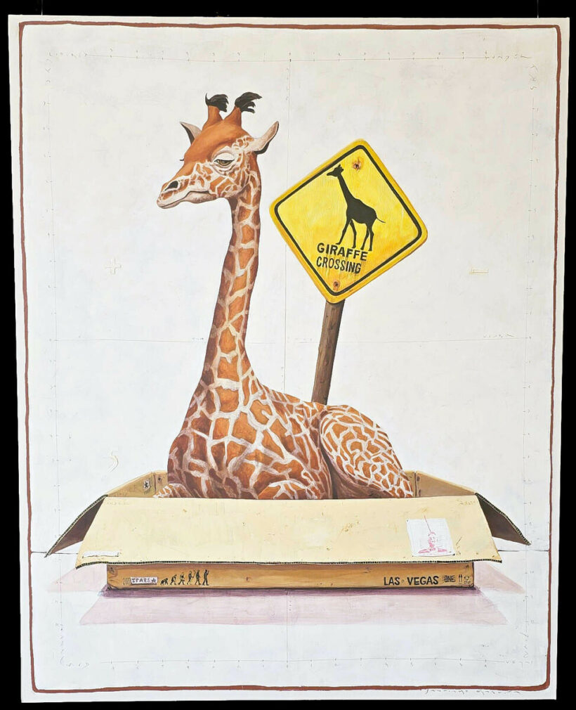 GIRAFFE CROSSING